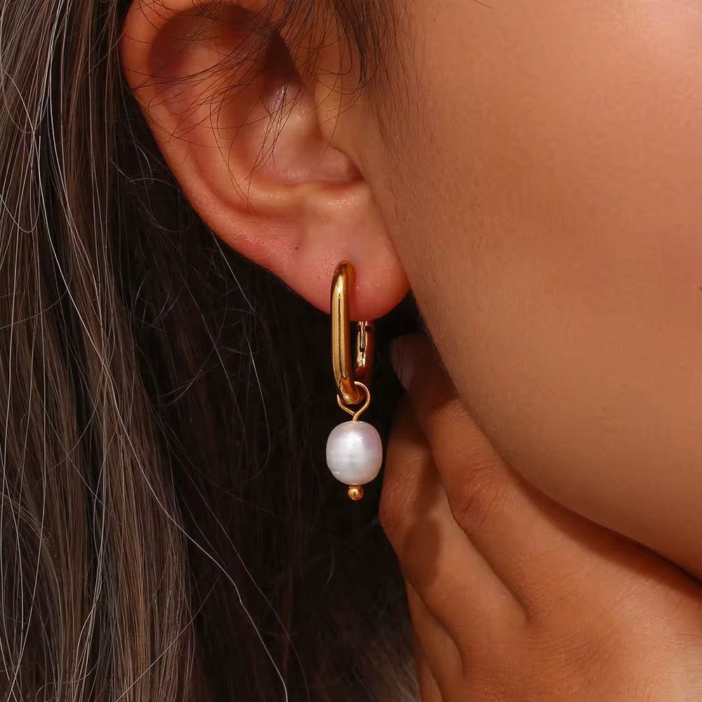 Saga Perle Hoops